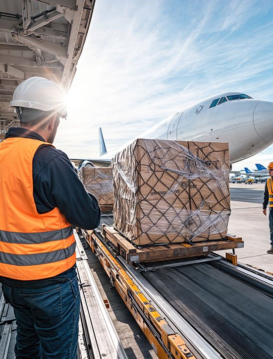 Fresh cut flowers loaded in refrigerated containers at port, handled by expert Fresh Cut Flowers Freight Forwarder team.